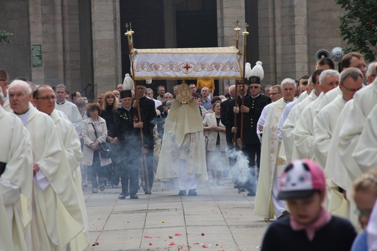 Boże Ciało w Katowicach