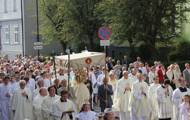 Procesja Bożego Ciała w Gliwicach