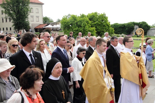 Boże Ciało w Krakowie - Msza św. na Wawelu