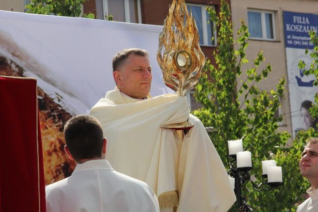 Procesja Bożego Ciała w Koszalinie