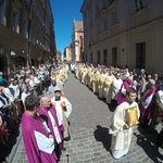 Tłumy szły za Chrystusem