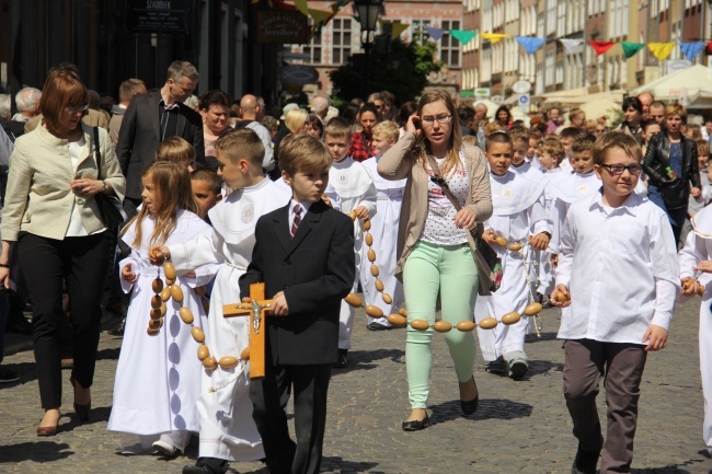 Uroczystość Bożego Ciała w Gdańsku 