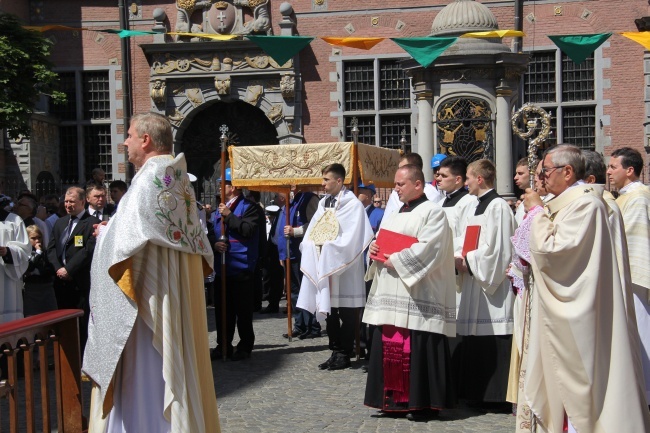 Uroczystość Bożego Ciała w Gdańsku 