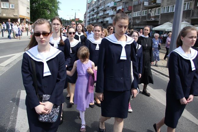 Centralna procesja Bożego Ciała we Wrocławiu