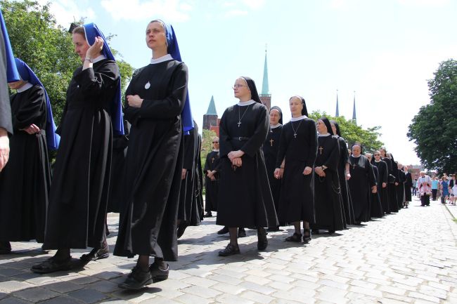 Centralna procesja Bożego Ciała we Wrocławiu