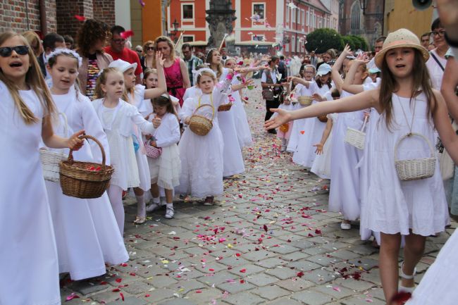 Centralna procesja Bożego Ciała we Wrocławiu