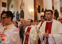 Boże Ciało w Łowiczu - Eucharystia