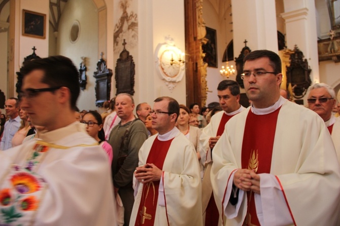 Boże Ciało w Łowiczu - Eucharystia