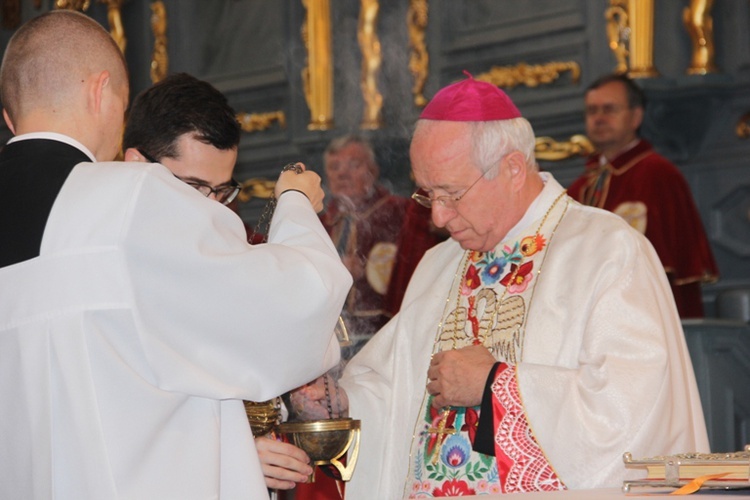 Boże Ciało w Łowiczu - Eucharystia