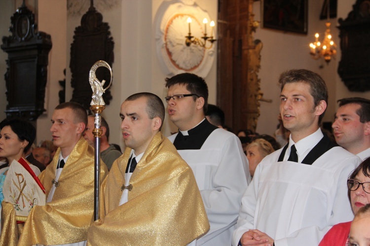 Boże Ciało w Łowiczu - Eucharystia