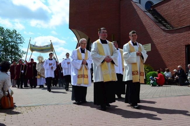 Procesja Bożego Ciała w Słupsku