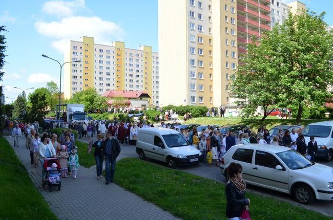 Procesja Bożego Ciała w Słupsku