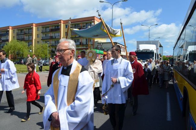 Procesja Bożego Ciała w Słupsku