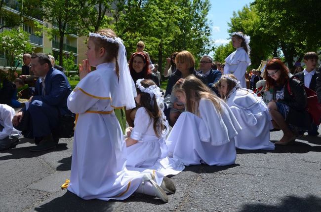 Procesja Bożego Ciała w Słupsku