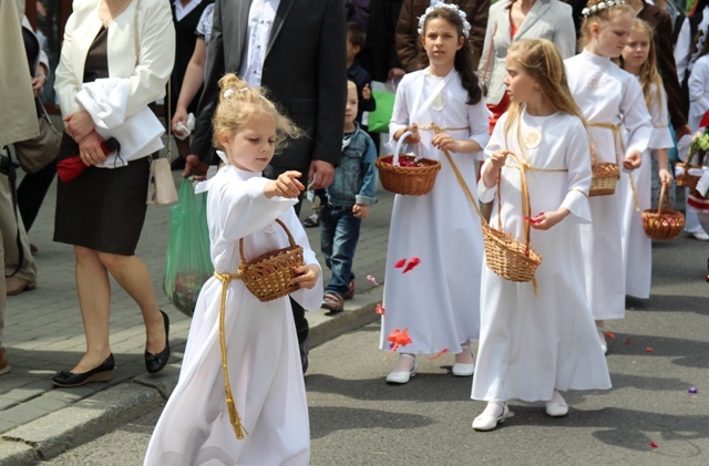 Procesja Bożego Ciała ulicami Bielska-Białej