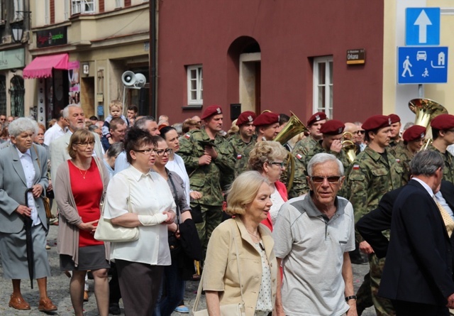 Procesja Bożego Ciała ulicami Bielska-Białej