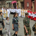 Procesja Bożego Ciała ulicami Bielska-Białej