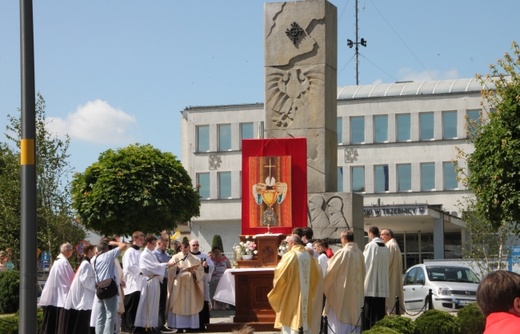 Z Chrystusem na ulicach w Trzebnicy