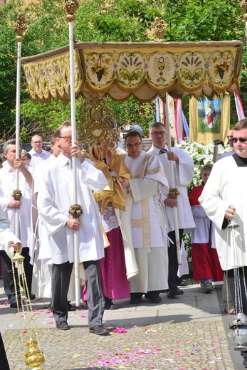 Boże Ciało - 1. i 2. ołtarz