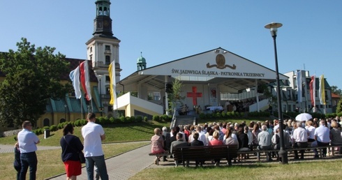 Z Chrystusem na ulicach w Trzebnicy