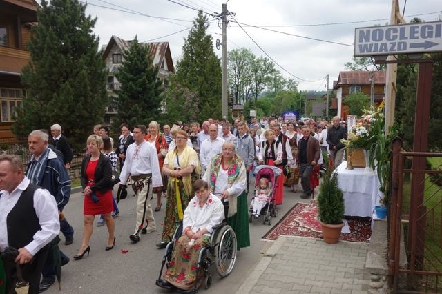 Boże Ciało w Poroninie