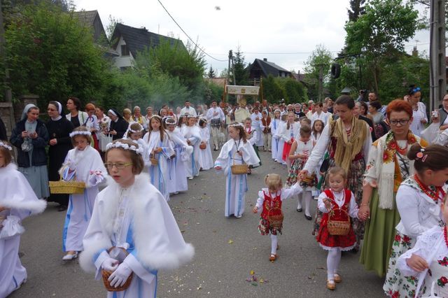 Boże Ciało w Poroninie