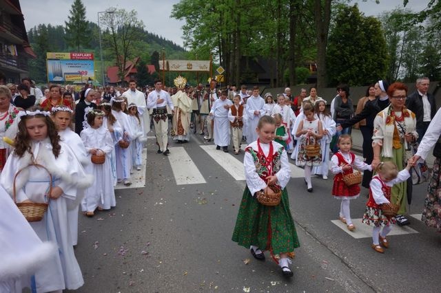 Boże Ciało w Poroninie