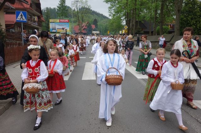 Boże Ciało w Poroninie