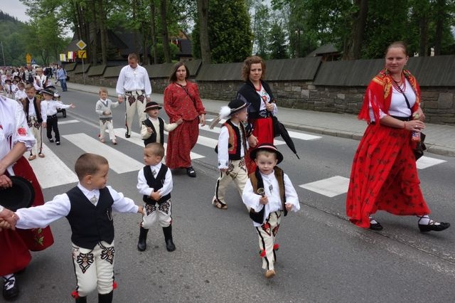 Boże Ciało w Poroninie