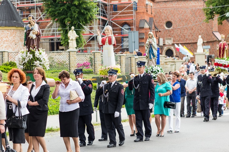 Procesja w Szczepanowie