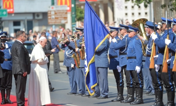 Papież w Sarajewie