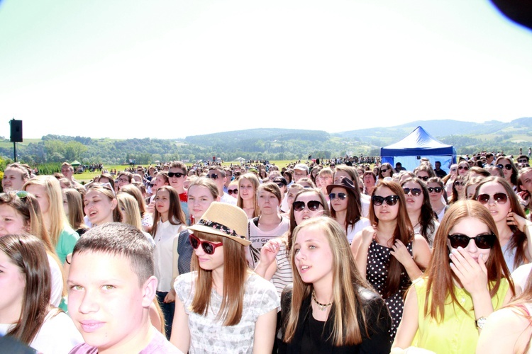 Spotkanie bierzmowanych w Starym Sączu 