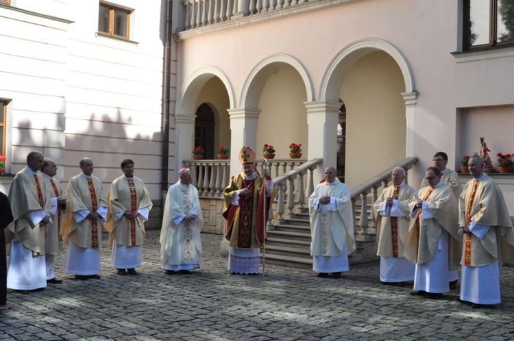 Nawiedzenie w domu biskupów tarnowskich