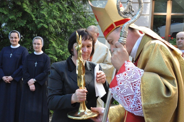 Nawiedzenie w domu biskupów tarnowskich