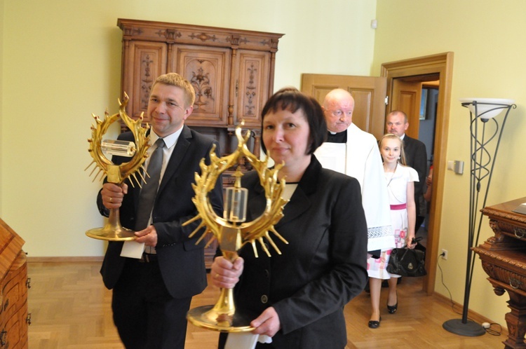 Nawiedzenie w domu biskupów tarnowskich