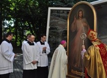 Powitanie w domu biskupów tarnowskich