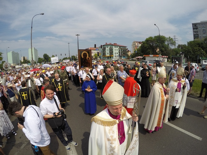 Z Matką Bożą do Wilanowa