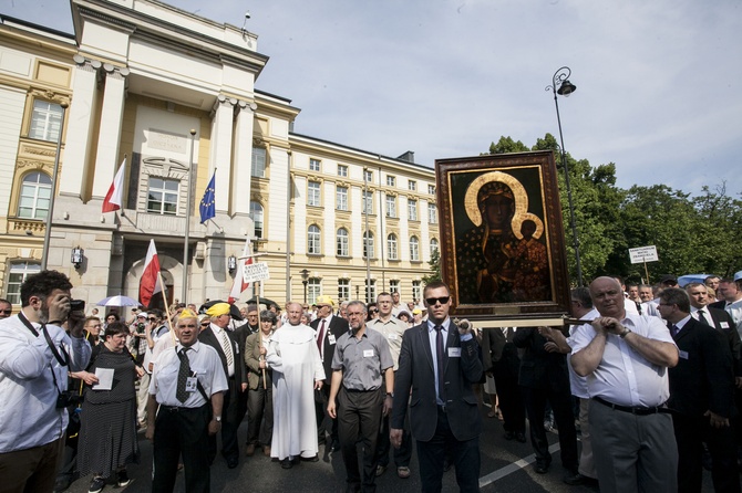 Z Matką Bożą do Wilanowa