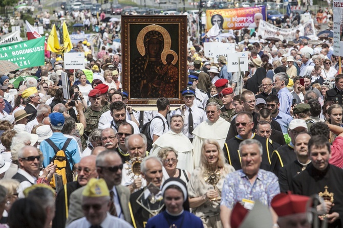 Z Matką Bożą do Wilanowa