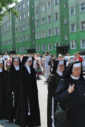 Procesja eucharystyczna w Łowiczu