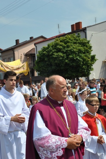 Procesja eucharystyczna w Łowiczu