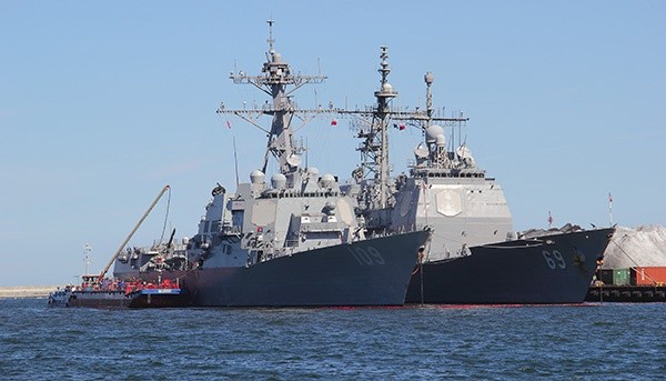  W Gdyni zacumowały nowoczesne okręty amerykańskiej Marynarki Wojennej