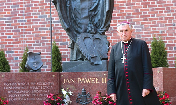  Do Elbląga skierował bp. Jana papież Jan Paweł II