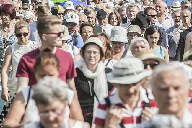 Na Mazowszu coraz tłoczniej