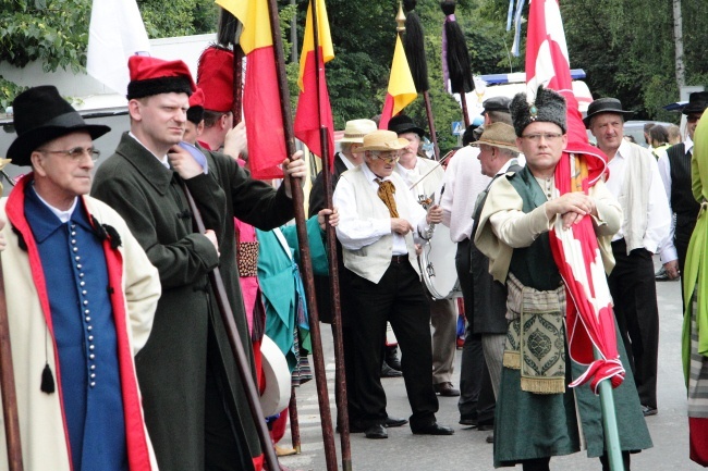 Lajkonik harcuje w Krakowie