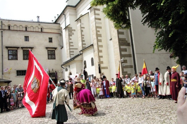 Lajkonik harcuje w Krakowie