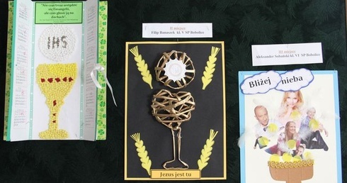 Międzyszkolny Konkurs Plastyczny pt. "Eucharystia w moim życiu”. 