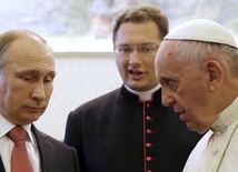 Rosyjskie media o audiencji Putina u papieża