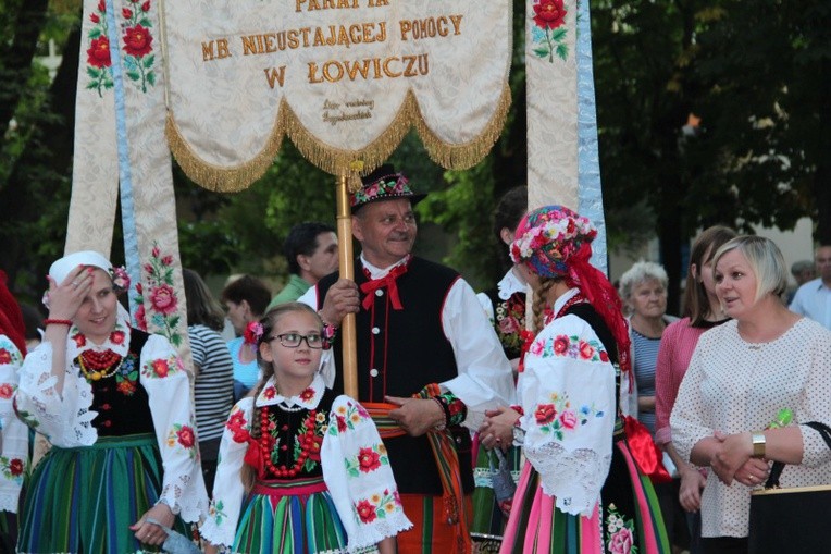 Zakończenie oktawy Bożego Ciała w Łowiczu