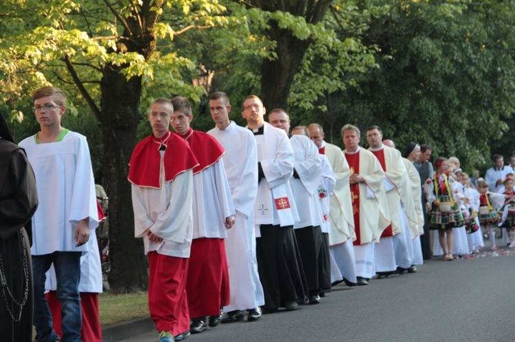 Zakończenie oktawy Bożego Ciała w Łowiczu